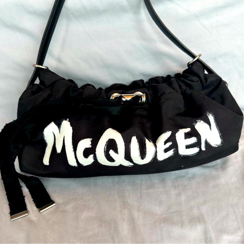Alexander McQueen crossbody bag.
